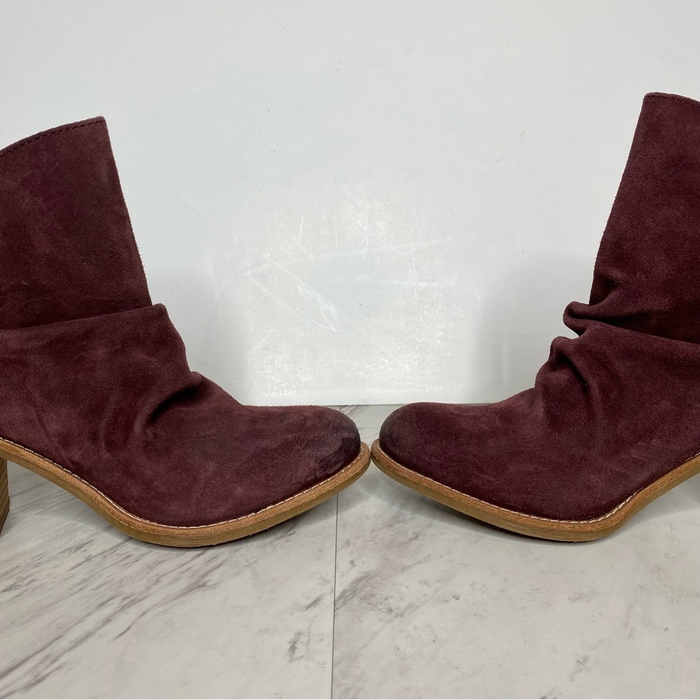 Sofft Teyton Distressed Suede Slouch Bootie 7M - Picture 6 of 14